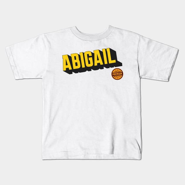 Abigail - Personalized style Kids T-Shirt by Jet Design